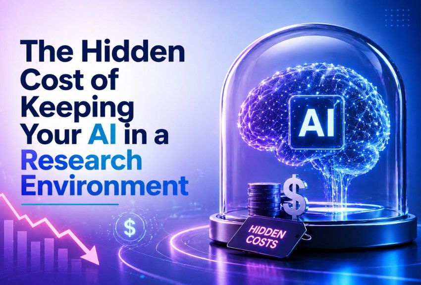 The Hidden Cost of Keeping Your AI in a Research Environment