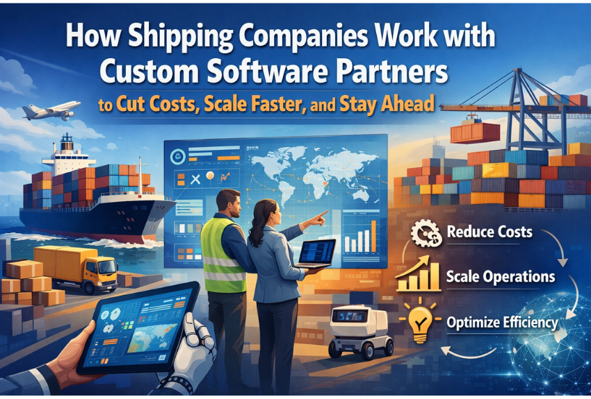 How Shipping Companies Work with Custom Software Company to Cut Costs, Scale Faster, and Stay Ahead